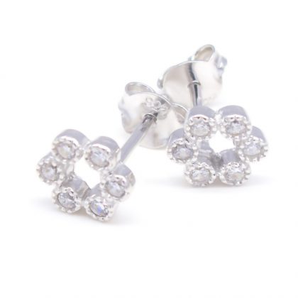 Sterling Silver Cubic zirconia Earrings