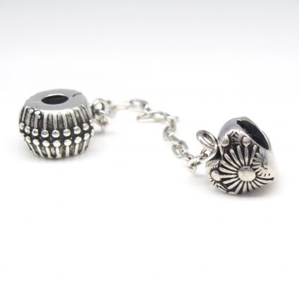 Sterling Silver Stopper bead